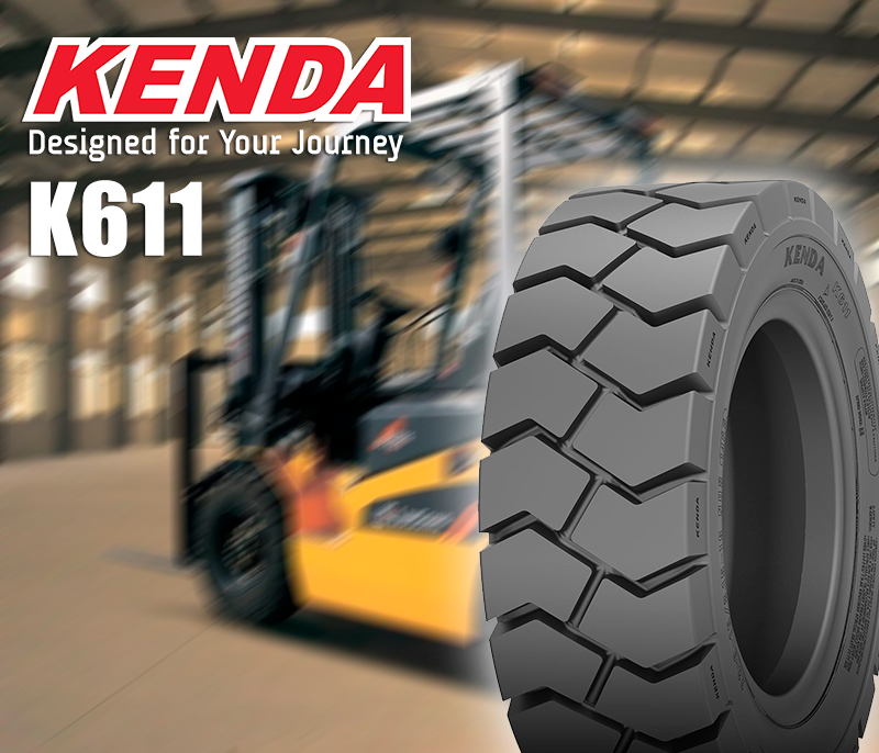 KENDA K611 для вилочных погрузчиков – маневренность, износостойкость и долговечность!
